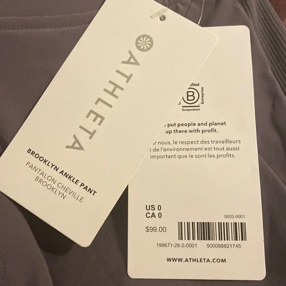 Athleta Brooklyn Ankle Pant // Dusk Violet - Picture 6 of 13